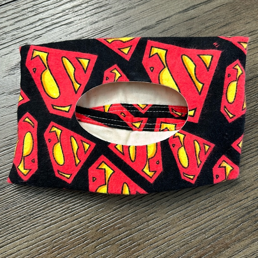 Superman Baby Wipes Holder